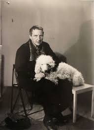Gertrude Stein And Her Dog Basket By Man Ray 1926 Man Ray Beloved Dog She Dog