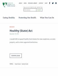 Maybe you would like to learn more about one of these? Resources For Healthy Public Food Procurement Policies Links