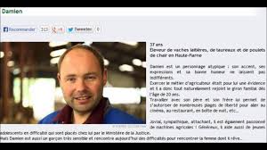 Autant de néologismes qui devraient rapidement faire leur entrée dans le petit robert. L Amour Est Dans Le Pre M6 Saison 8 Damien Agriculteur Son Profil Youtube