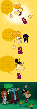 Rayman in neocreation day chapter one comic dub. Geeky Goo Team Steam Geekygoofights On Twitter I Renewed This Rayman Comic I Made In 2018 Because I Thought There D Be A New Reveal For Supersmashbrosultimate Fighterspass2 Lo And Behold There