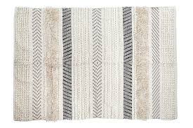 Teppich, 2 x 3 m. Teppich Boho Mit Stickmuster In Grau Weiss Teppiche Flamingo Royale