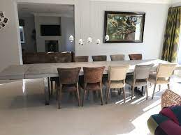 Bestseller sustainably sourced in home. 3 Metre Extendable Polished Concrete Dining Table Contemporary Dining Room Cheshire By Daniel Polished Concrete Houzz