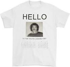 We did not find results for: Lionel Richie Hello Is It Me You Re Looking For Tour Dates T Shirt Ebay