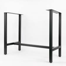 Counter height table legs typically measure somewhere between 32 and 34 in height, leaving you with a finished table height of approximately 33″ to 36″. Jumbo Chassis Ready Made Metal Table Base Steel Table Legs By Symmetry Hardware