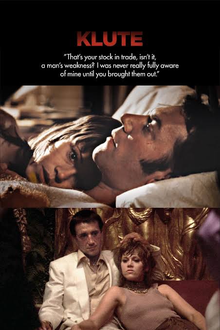 Klute 1971 film with Jane Fonda