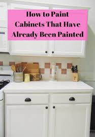 Exactly How To Strip Paint Off Of Cabinets Sand Them And Then Repaint Them Using The Co Repainting Cabinets Painting Cabinets Painting Kitchen Cabinets White