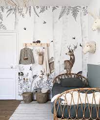 Bienvenue dans la boutique accessoires et décorations de la catégorie bébés et puériculture sur amazon.fr : Papier Peint Pour Chambre D Enfant 25 Realisations Pour Vous Inspirer Blog Au Fil Des Couleurs Papiers Peints Et Decors Muraux