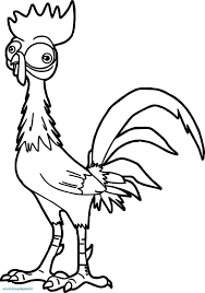 Coloring pages for children : Printable Moana Coloring Pages Heihei K5 Worksheets Moana Coloring Pages Moana Coloring Coloring Pages