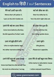 Most of the sentences hindi phrases. 84 English To Hindi Sentences For Daily Use Ideas English Sentences Learn English Words Learn English