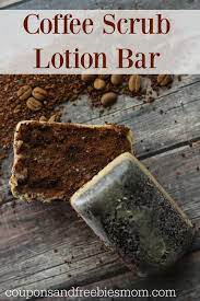 Easy Coffee Scrub Lotion Bars With Only A Few Simple Ingredients These Diy Homemade Coffee Scrub Lotio Homemade Coffee Scrub Coffee Scrub Diy Lotion Bars Diy