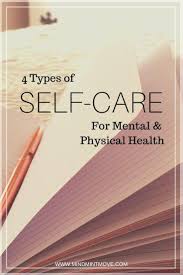 4 Types Of Self Care For Mental Physical Health With Images Self Care Activities Physical Health Adolescent Health