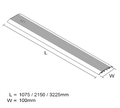 Its easy installation can reduce material and labour costs. Comar Cs15 Double Ramp Door Threshold Plates The Wholesale Glass Company