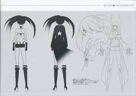 Is it like a title sentence describing what/who the characters basically are? Black Rock Shooter And Black Gold Saw Black Rock Shooter Drawn By Huke Danbooru