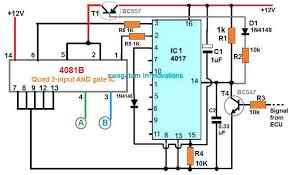 The name suggest two things, it's something to do with number 10 and counting/dividing. Simple Ic 4017 Circuits Homemade Circuit Projects