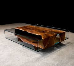 Well you're in luck, because here they come. Walnut Wrapped Glass Coffee Table Living Room Modern Wood Furniture Glass Furniture Furniture Design Table