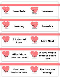 Printable Valentine S Day Game Bridal Shower Love Is The Answer Game Cards For Pictionary Or Charades Valentine S Day Games Valentines Games Valentines Printables