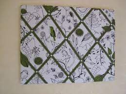 Aber nicht zum essen, sondern stellen sie sich einfach die farben, die glasur, die benutzen sie die korkplatten als schablonen und schneiden kreise aus dem stoff. Crearah Februar 2012 Leinwand Stoff Pinnwand Basteln Selber Machen Stoffe