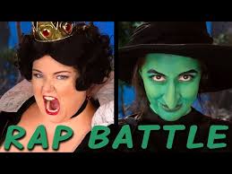 QUEEN OF HEARTS vs WICKED WITCH: Princess Rap Battle (Alyssa Preston,  Whitney Avalon) *explicit*