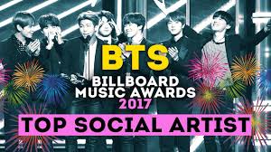 Image result for bts top social artist