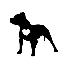 Black And White Pitbull Tattoos Black Pitbull Tattoo Design Dog Tattoos Pitbull Silhouette Pitbull Tattoo