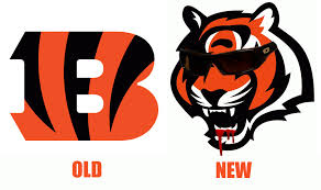 Shouldn't the nfl have a logo design with a silhouette of a player to complement the shield? Nfl Logo Redesigns 1996 2012 A History Of Really Pissed Off Animals Business Insider