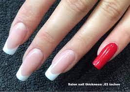 Tips On Deciding On The Appropriate Thickness For Nail Enhancements Remove Acrylic Nails Hard Gel Nails Gel Powder Nails