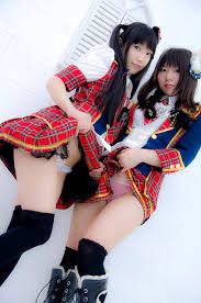 JapaneseThumbs AV Idol Cosplay Akb コスプレあっK Photo Gallery 18