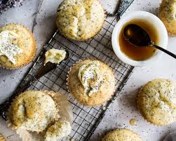 Lemon Poppy Seed Muffins With Lavender Honey The Original Dish