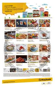 Maybank 1 For 1 Asian Cuisines 09 July 30 September 2018 Marina Mandarin Aquamarine 1 For 1 Weekday Lunch Buffet Bangko Asian Cuisine Cuisine Lunch Buffet