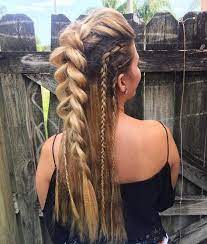Gone are the days when brides head used to be covered with dupattas and ghunghat, so the brides always made a bun. 17 Native American Braids Ideas Hair Styles Long Hair Styles Viking Hair
