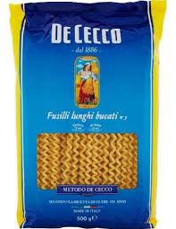 1 large carrot, finely diced (1/2 cup). De Cecco N 5 Fusilli Bucati Lunghi Gr 500
