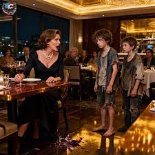 Two homeless boys came to the millionaire's table: "Ma'am, can we have some  of your leftovers?" The millionaire looked up and was shocked to see the two  boys.... When two homeless boys