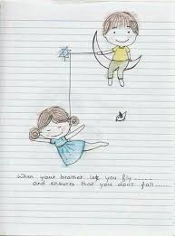 Pin By Aditi R On Awesome Quotes Sweet Sister Quotes Sisters Drawing Brother Sister Quotes