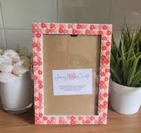 Pink Resin Daisy Photo Frame 5 x 7 inches
