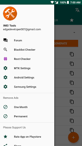 Xposed imei changer es una aplicación que permite generar en segundos un nuevo . Imei Tools For Android Apk Download