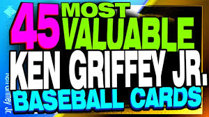 Ken griffey jr upper deck rookie card value. Top 20 Ken Griffey Jr Rookie Card List Baseball Card Values