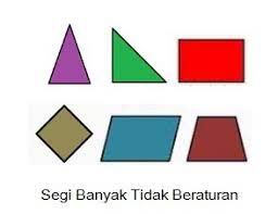 Gambarkan 3 bangun segi banyak beraturan berbeda pada kotak. Gambar Segi Banyak Beraturan Dan Tidak Beraturan Ini Aturannya