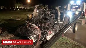 Tekirdağ'ın çorlu ilçesinde meydana gelen trafik kazasında 1 kişi hayatını kaybetti, 1 kişi de yaralandı. Elon Musk 2 Kisinin Oldugu Tesla Kazasinda Otopilot Devrede Degildi Bbc News Turkce