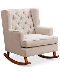 Juniper Rocker Beige In 2020 Rocking Chair Nursery Upholstered Rocking Chairs Nursery Chair