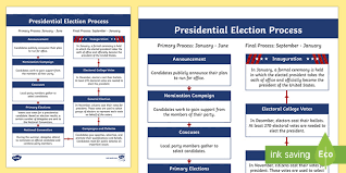 National and local government representives (ja); United States Presidential Election Process Flow Chart