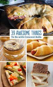 39 Ways You Never Thought To Use Pillsbury Crescent Dough Recipes Using Crescent Rolls Crescent Recipes Cresent Roll Recipes