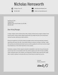Customer service emails are an important part of the business to consumer interaction and need to be done properly. Gray Cover Letter Template