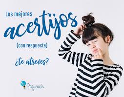 Ejercicios online para practicar y mejorar tu español. Los Mejores Acertijos Con Respuesta Para Resolver Pequeocio