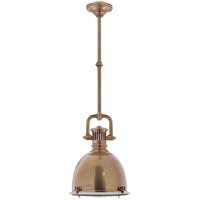 I want to warn you that if you're going to buy a visual comfort light, be prepared. Visual Comfort Sl5175hab Hab2 E F Chapman Yoke 1 Light 11 Inch Hand Rubbed Antique Brass Pendant Ceiling Light
