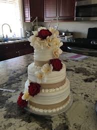 Rustic Country Wedding Cake Go Buy A Three Tier Cake From Sam S Club And Decorate It Save Yoursel Sams Club Wedding Cake Country Wedding Cakes Sams Club Cake