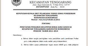 Penetapan kelulusan siswa kelas akhir ditetapkan melalui surat keputusan (sk) kepala madrasah melalui rapat bersama dewan guru. Contoh Sk Kepengurusan Kelompok Kerja Guru Kkg Fkkg Bondowoso