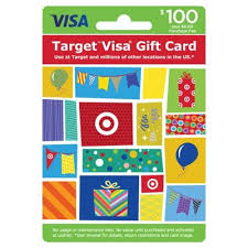 You decide how much money to give; Visa Gift Card 100 6 Fee Target