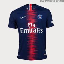 Durchsuchen sie die erstklassige auswahl an offiziellen psg fußballtrikots, um schnell die heißeste psg ausrüstung zu erhalten. Psg 18 19 Heimtrikot Veroffentlicht Nur Fussball