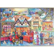 What type of photo will make a jigsaw puzzle more or less difficult? Jigsaw Puzzles From Asterisk Jigsaw Puzzles Uk Puzzle Art Cartoon Art Styles Christmas Scenes