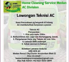 Lowongan kerja security & cleaning service. Lowongan Kerja Medan April 2021 Lulusan Sma Sederajat Di Home Cleaning Service